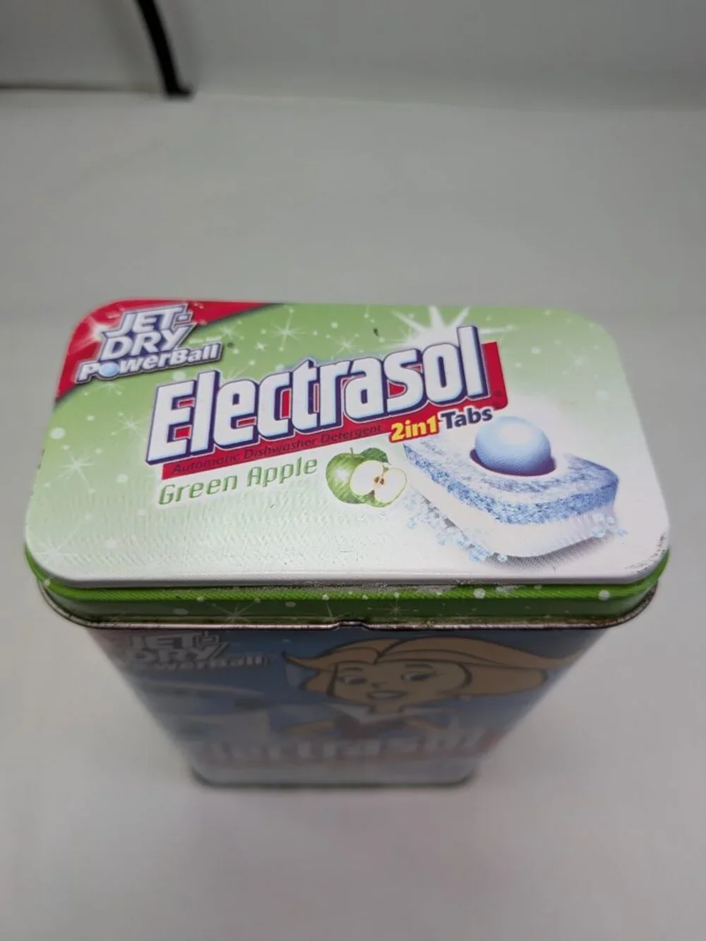 Vintage Electrasol Hanna-Barbera Jane Jetson Metal Tin Canister - Retro Kitchen